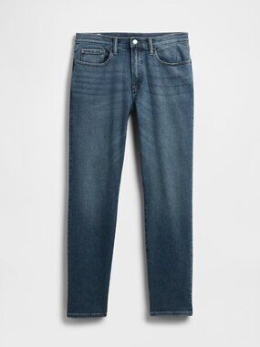 Men's GAP Skinny Straight GapFlex Max, Dark Wash, 33x30, EUC